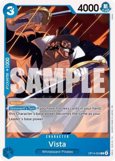 Vista OP14-053 The Azure Sea's Seven Card
