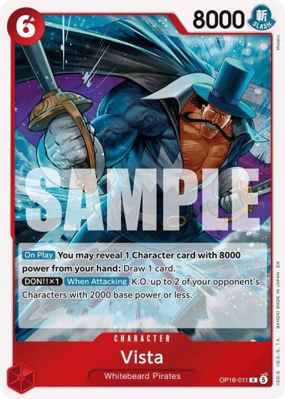 Vista OP16-011 The Time of Battle Card