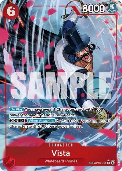 Vista (TR) OP16-011 The Time of Battle Card