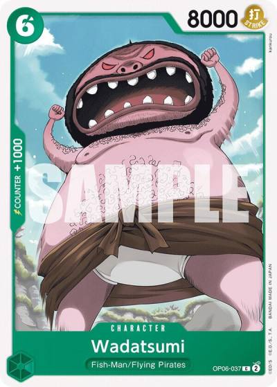Wadatsumi OP06-037 Wings of the Captain Card