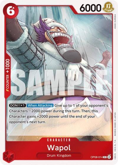 Wapol OP08-014 Two Legends Card