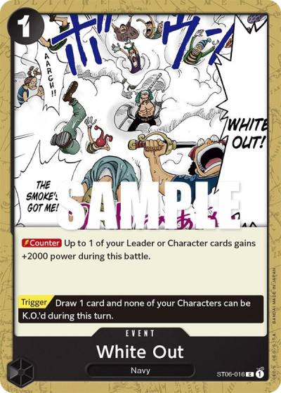 White Out ST06-016 Starter Deck 6: Absolute Justice Card