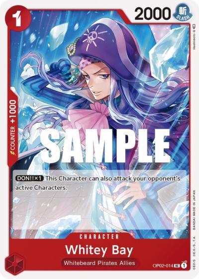 Whitey Bay OP02-014 Paramount War Card