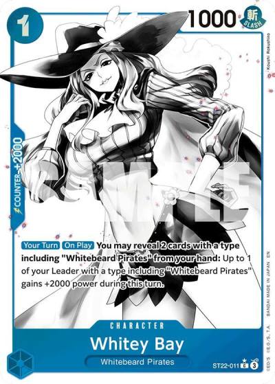 Whitey Bay (Parallel) ST22-011 Starter Deck 22: Ace & Newgate Card