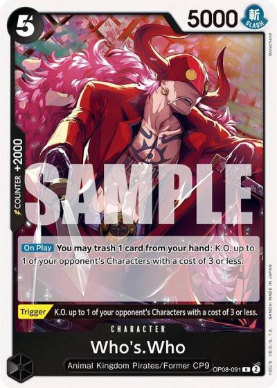 Who's.Who OP08-091 Two Legends Card