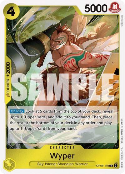 Wyper OP08-110 Two Legends Card