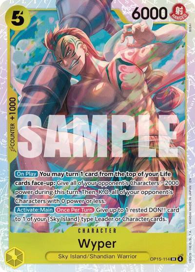 Wyper OP15-114 Adventure on Kami's Island Card