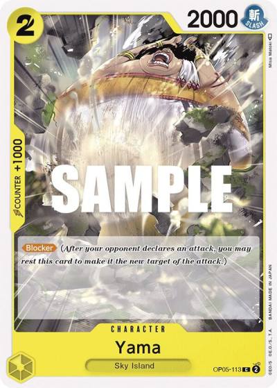 Yama OP05-113 Awakening of the New Era Card
