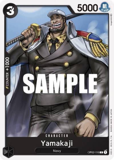 Yamakaji OP02-116 Paramount War Card