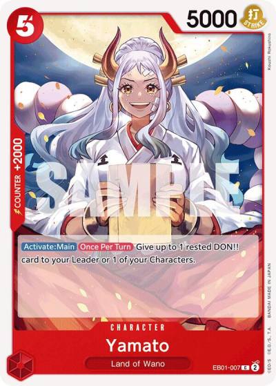 Yamato EB01-007 Extra Booster: Memorial Collection Card