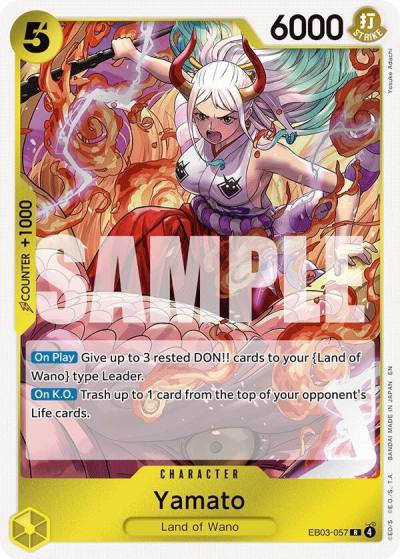 Yamato EB03-057 Extra Booster: One Piece Heroines Edition Card