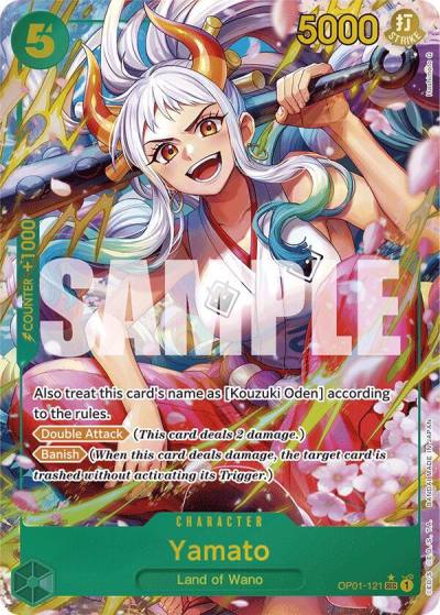Yamato (OP01-121) (Alternate Art) OP01-121 Premium Booster -The Best- Card