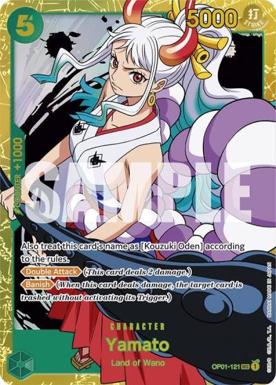 Yamato (OP01-121) (Reprint) OP01-121 Premium Booster -The Best- Card