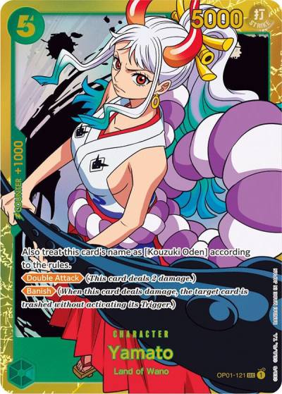 Yamato OP01-121 Romance Dawn Card