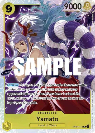 Yamato OP04-112 Kingdoms of Intrigue Card