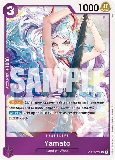 Yamato OP17-074 The World's Strongest Warriors Card