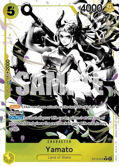 Yamato (Parallel) ST13-016 Ultra Deck: The Three Brothers Card