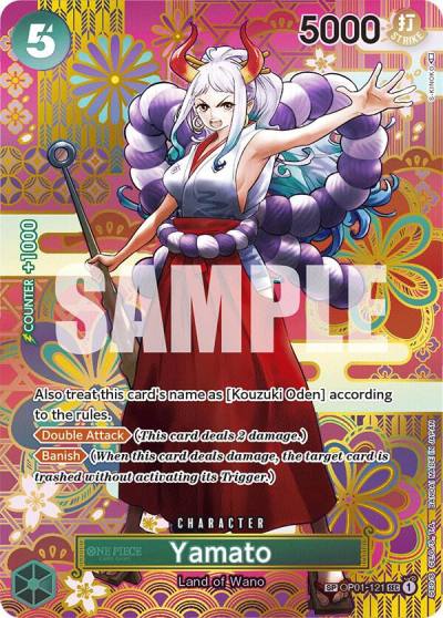 Yamato (SP) OP01-121 Awakening of the New Era Card