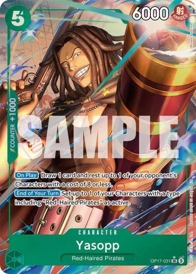 Yasopp (Alternate Art) OP17-031 The World's Strongest Warriors Card