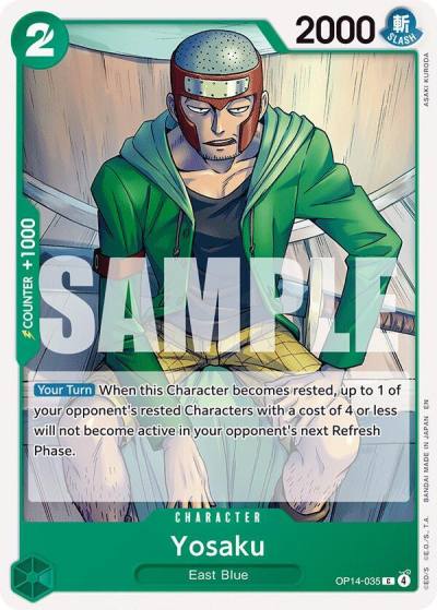 Yosaku OP14-035 The Azure Sea's Seven Card