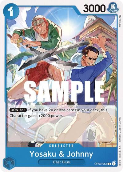 Yosaku & Johnny OP03-053 Pillars of Strength Card