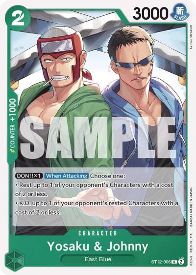 Yosaku & Johnny ST12-006 Starter Deck 12: Zoro and Sanji Card