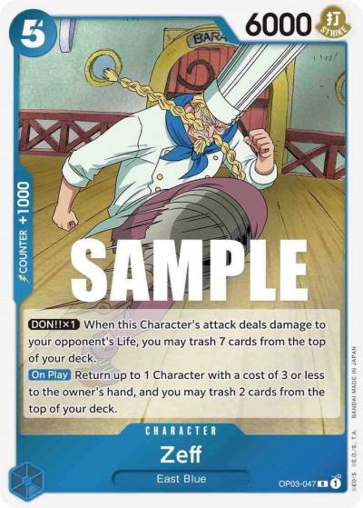 Zeff OP03-047 Pillars of Strength Card