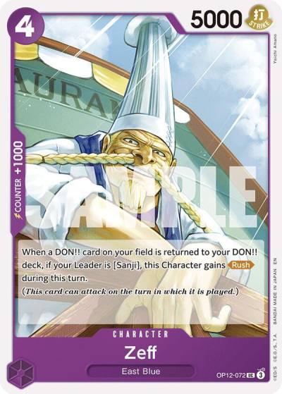 Zeff OP12-072 Legacy of the Master Card