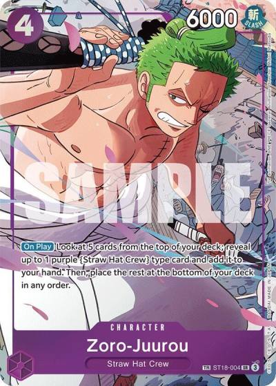 Zoro-Juurou (ST18-004) ST18-004 Emperors in the New World Card